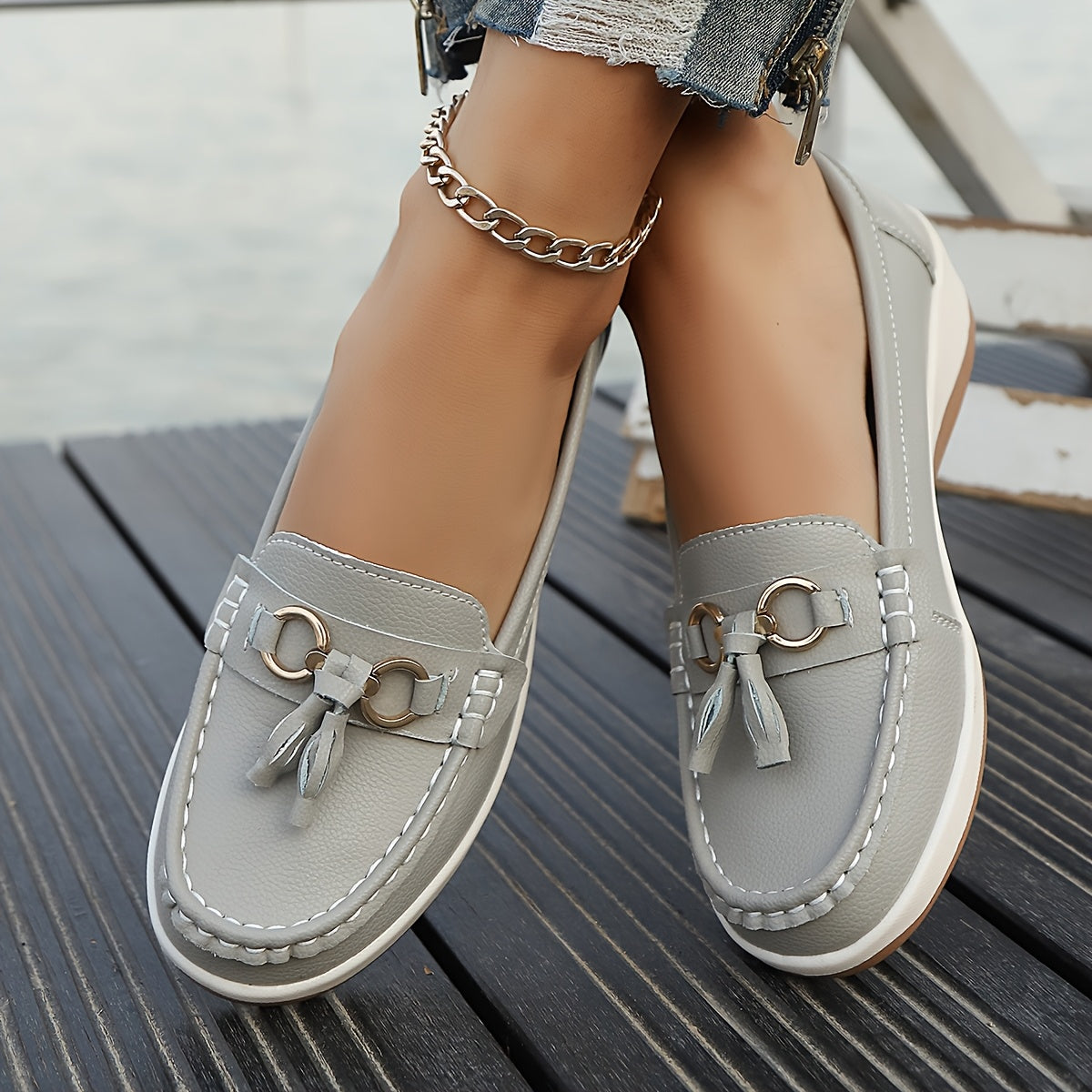 Sapato Cloutier Loafer Elegance Ortopédico