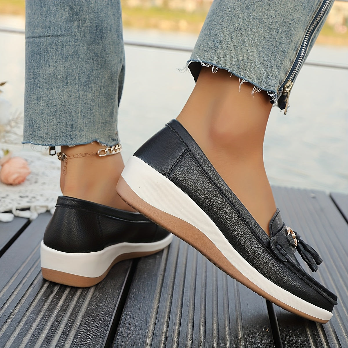 Sapato Cloutier Loafer Elegance Ortopédico