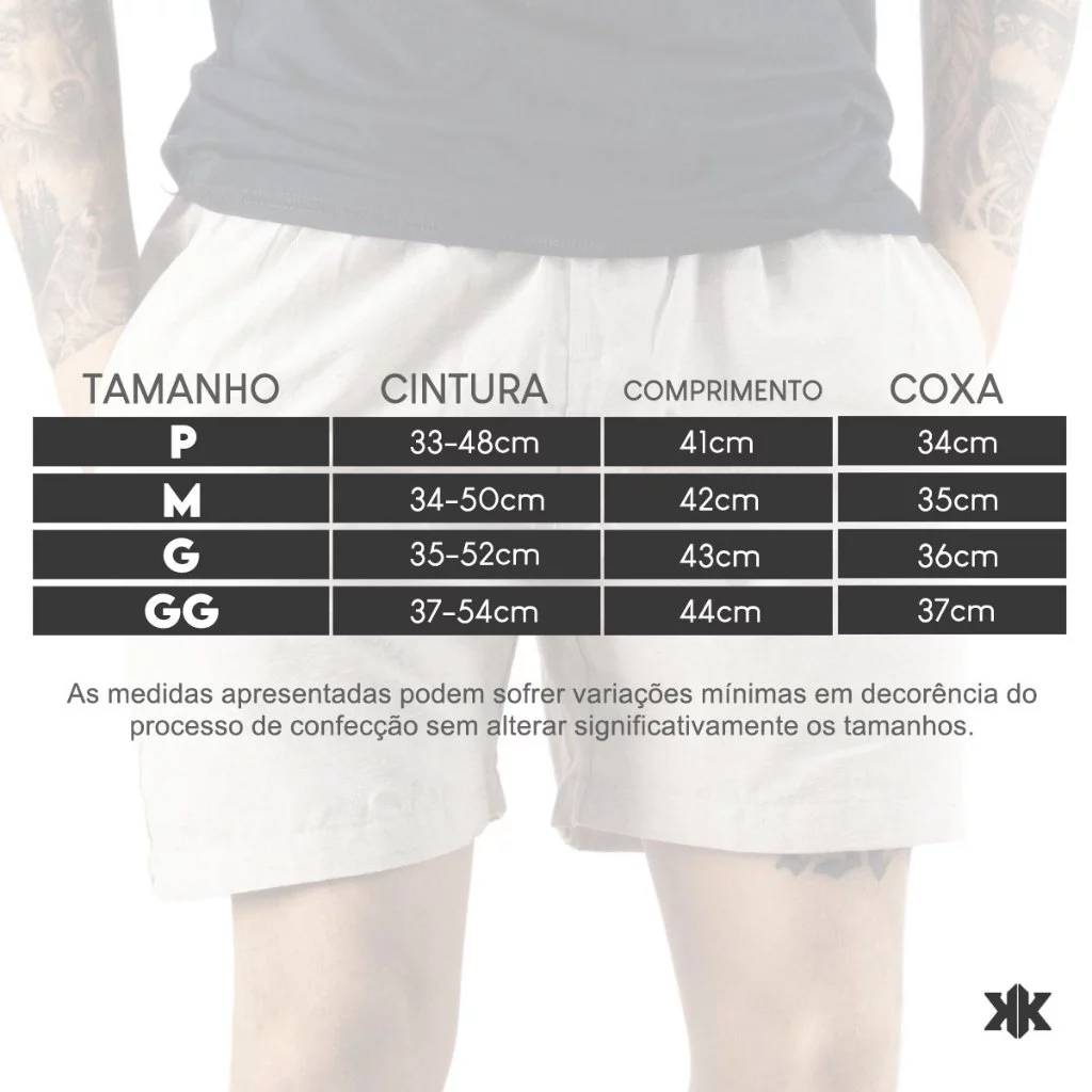 Kit 2 Shorts em Linho Premium