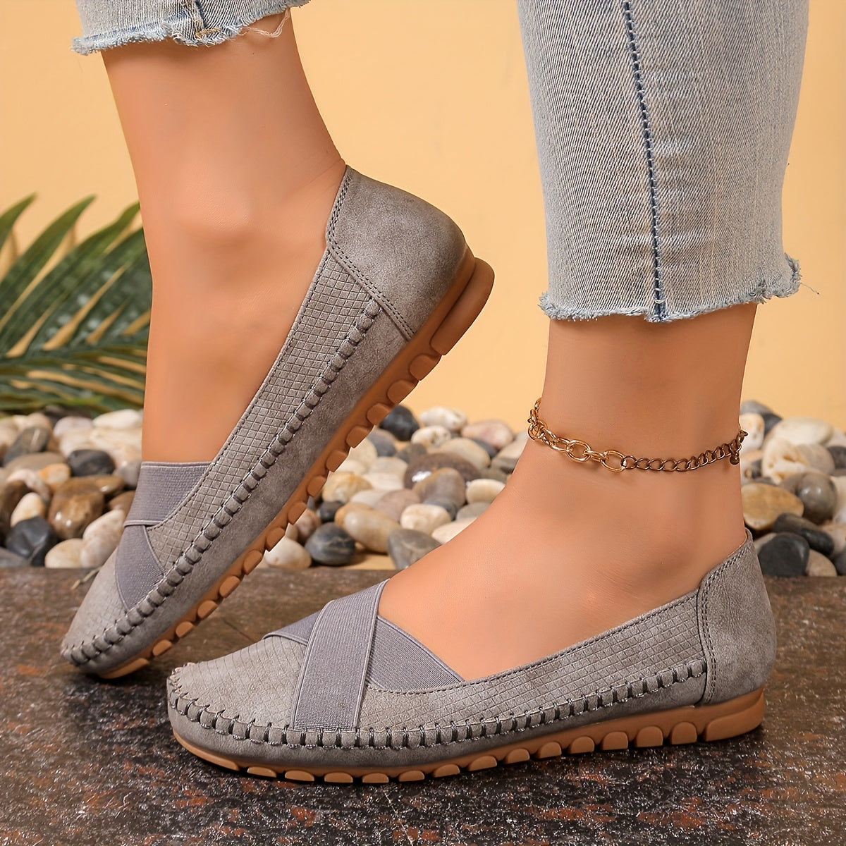 Sapato Cloutier Comfort Chic Flat Ortopédico