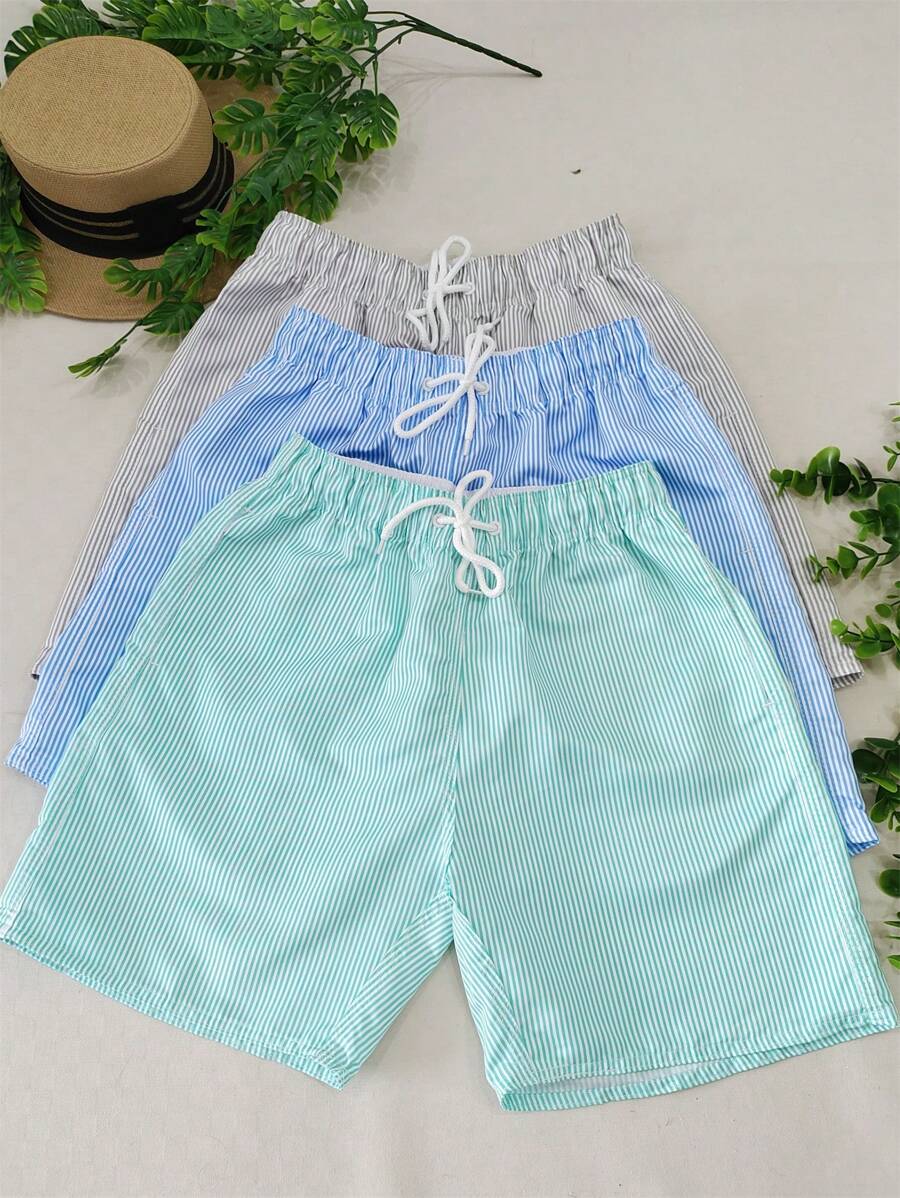 Shorts Riviera Listrado – Kit 2 Peças