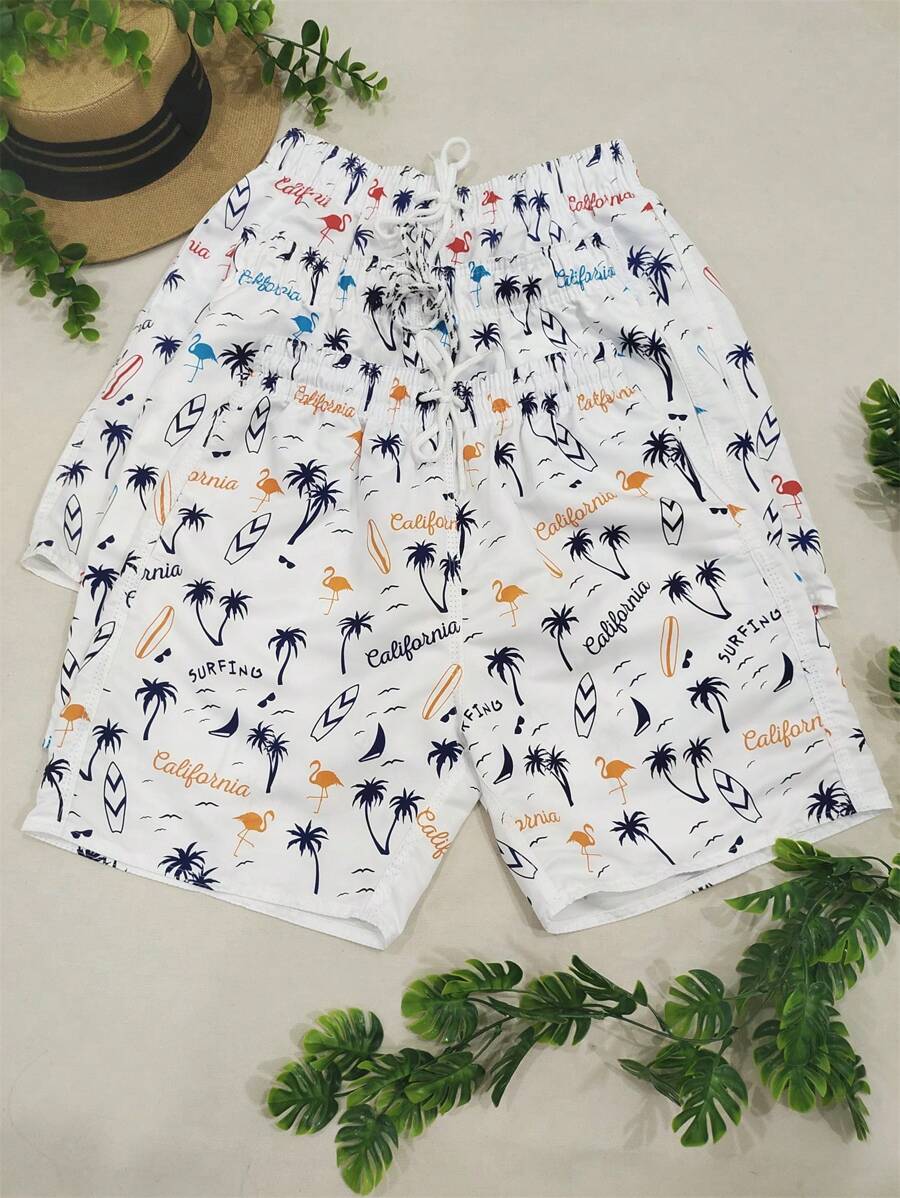 Shorts Riviera Listrado – Kit 2 Peças