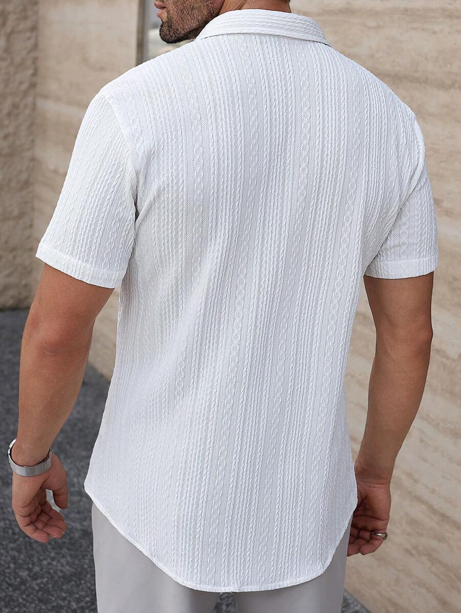 Camisa Masculina Linen Touch