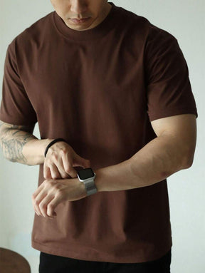 Camiseta de verão Masculina Lisa