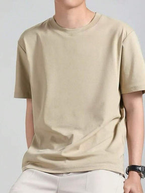 Camiseta de verão Masculina Lisa