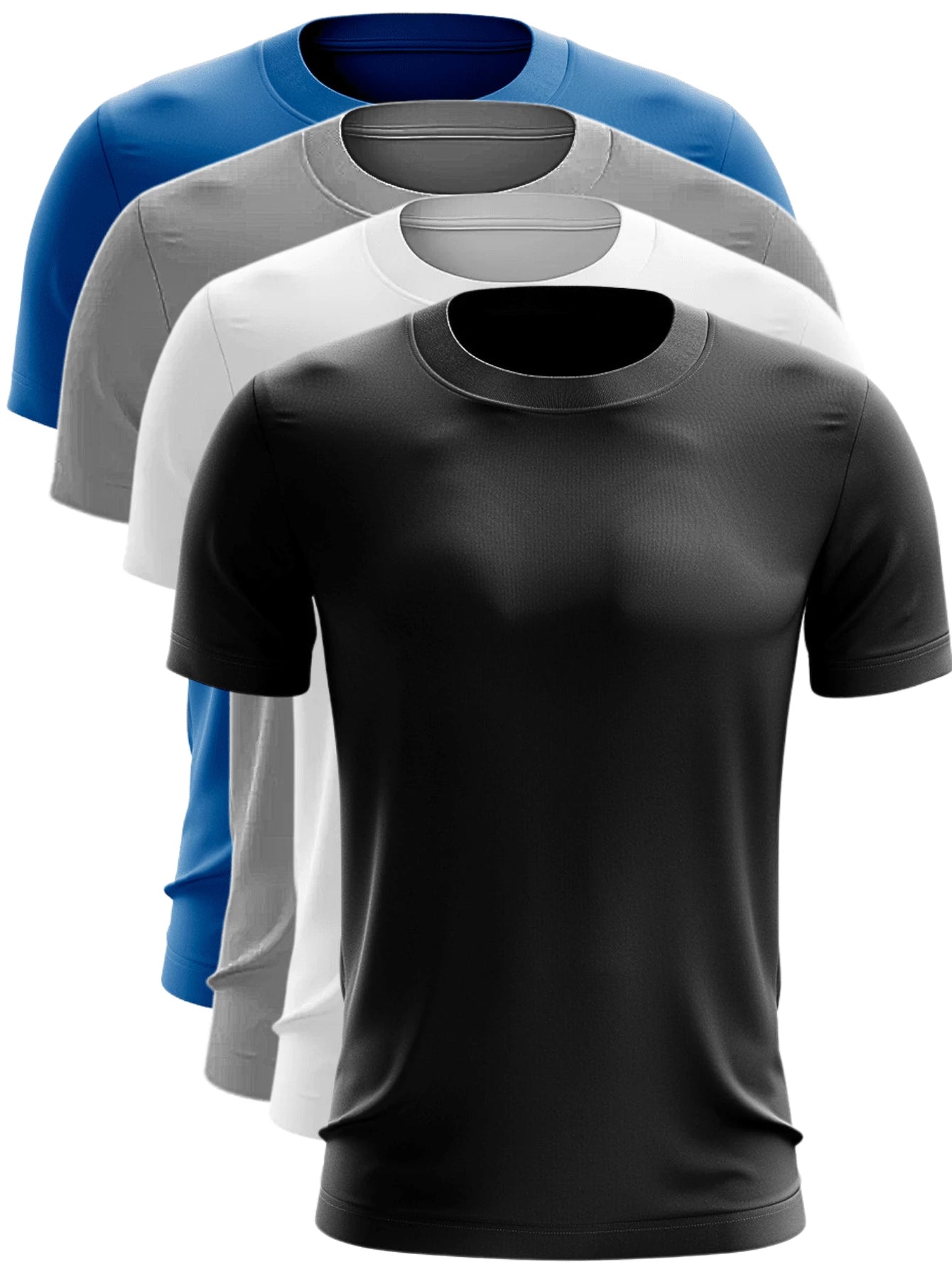Kit Performance Pro – 4 Camisetas Dry Fit UV Black Edition