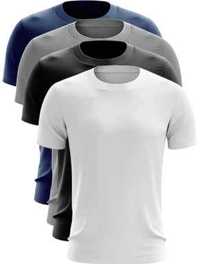 Kit Performance Pro – 4 Camisetas Dry Fit UV Black Edition