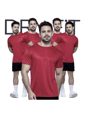 Kit Power Move – 5 Camisetas Dry Fit Active Premium