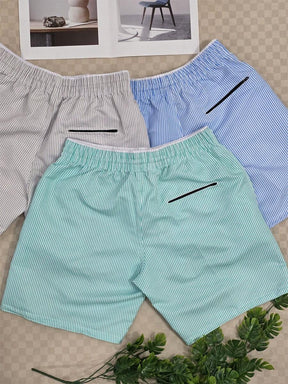 Shorts Riviera Listrado – Kit 2 Peças