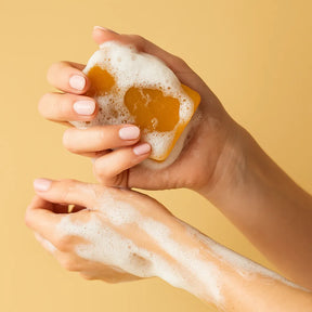 Sabonete Artesanal de Açafrão e Dolomita