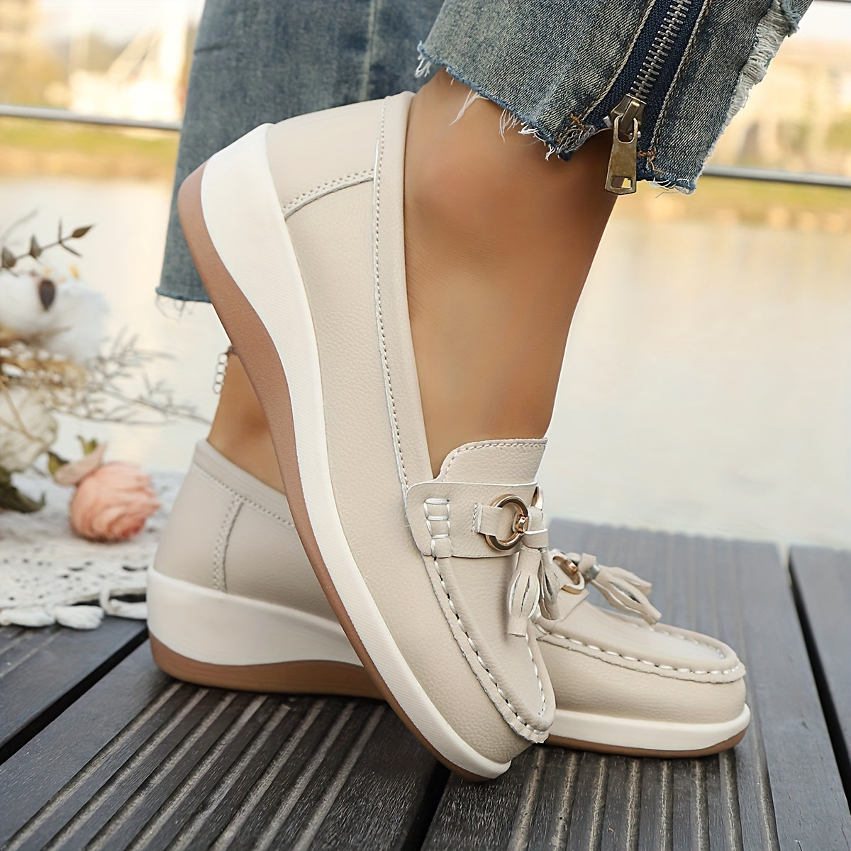 Sapato Cloutier Loafer Elegance Ortopédico