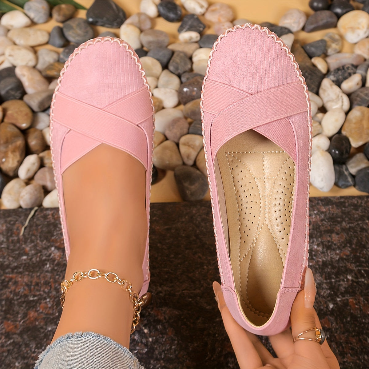 Sapato Cloutier Comfort Chic Flat Ortopédico