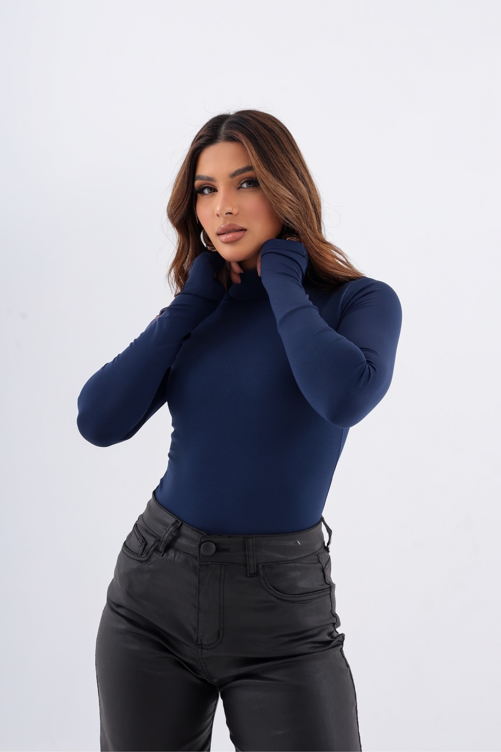 Gola Alta Manga Longa - 35% OFF