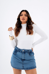 Gola Alta Manga Longa - 35% OFF