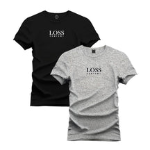 Kit 2 Camiseta Masculina Algodão Premium Loss